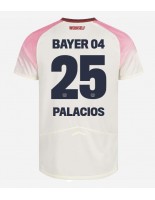 Bayer Leverkusen Exequiel Palacios #25 Venkovní Dres 2025-26 Krátký Rukáv Bayer Leverkusen Exequiel Palacios #25 Venkovní Dres 2025-26 Krátký Rukáv